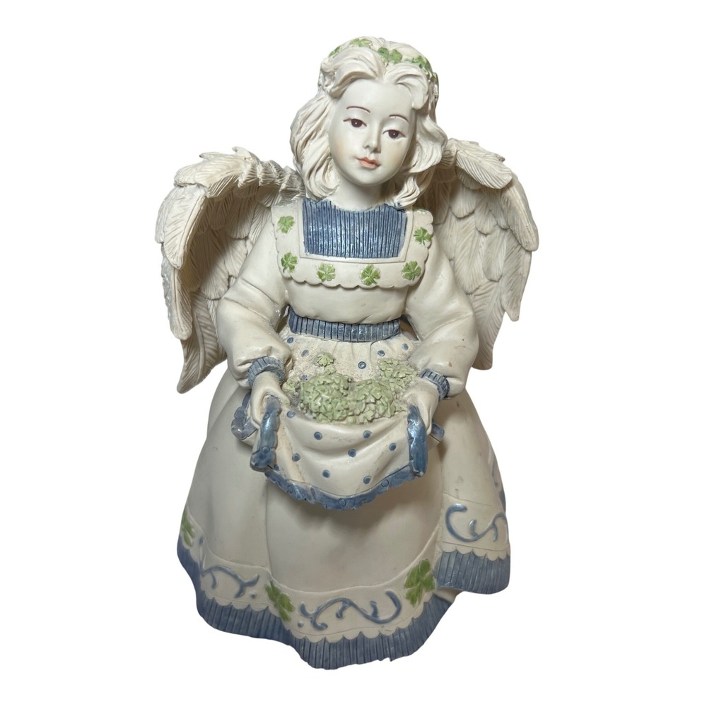 Sarah's Angels March Irish Angel Figurine 2002 #30428 Sarah Lee Lisa